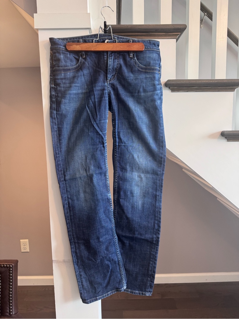 Banana Republic Women’s Straight-Leg Blue Denim Jeans from Fall 2009